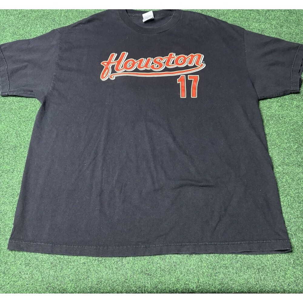 Vintage Houston Script #17 MLB Tee VF Imagewear MLBPA 2XL Made in Mexico